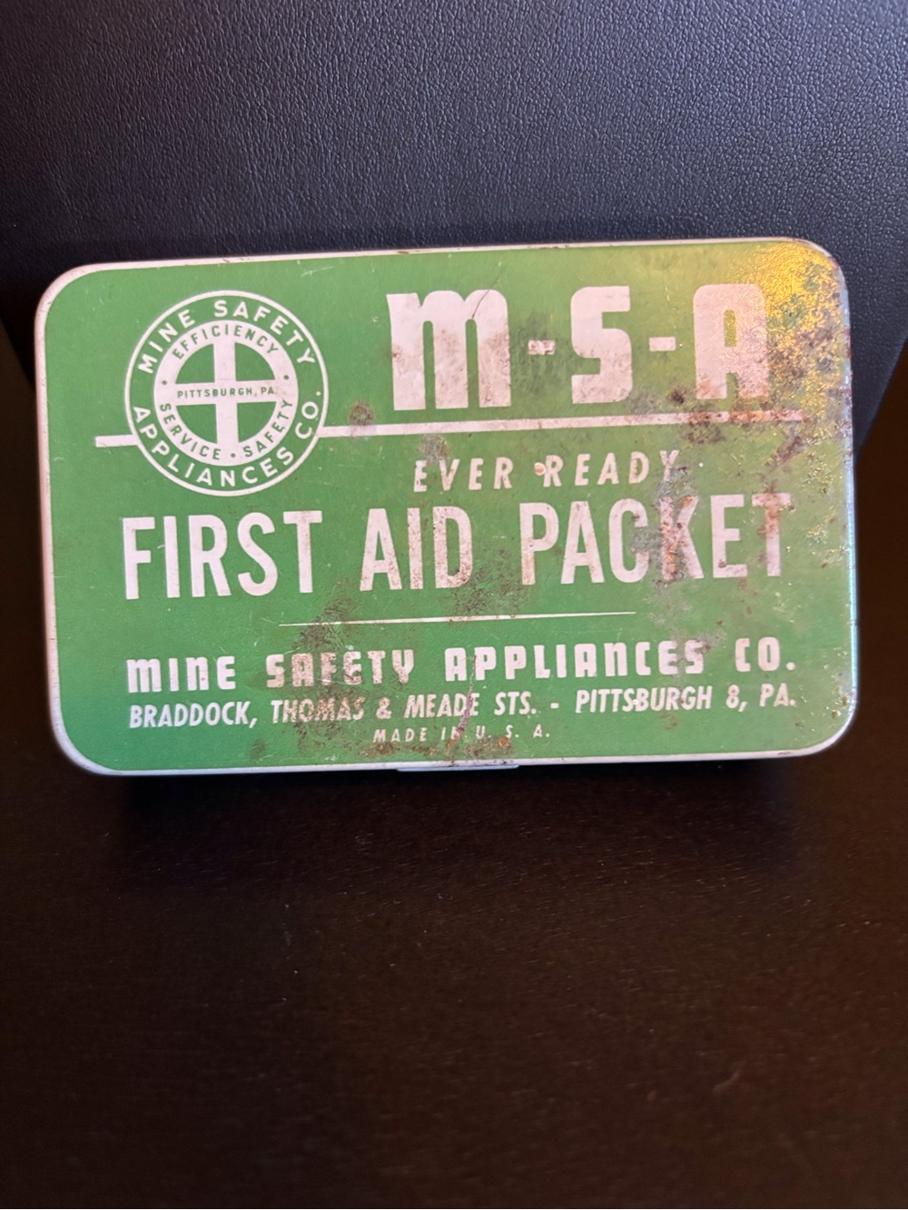 AntiqueVintage MSA Ever Ready First Aid Packet